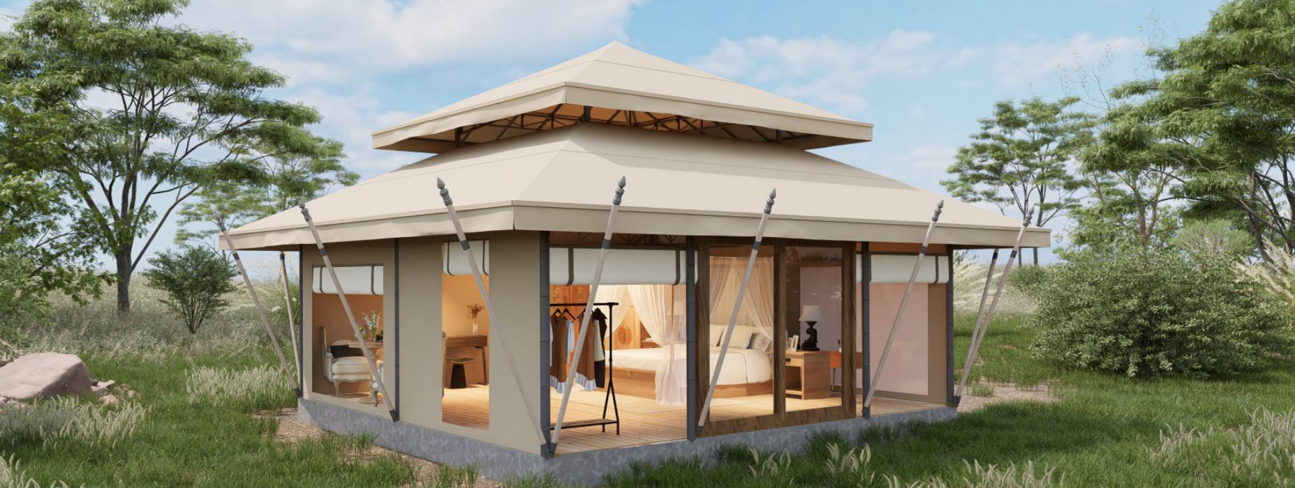 石棉县户外野奢帐篷